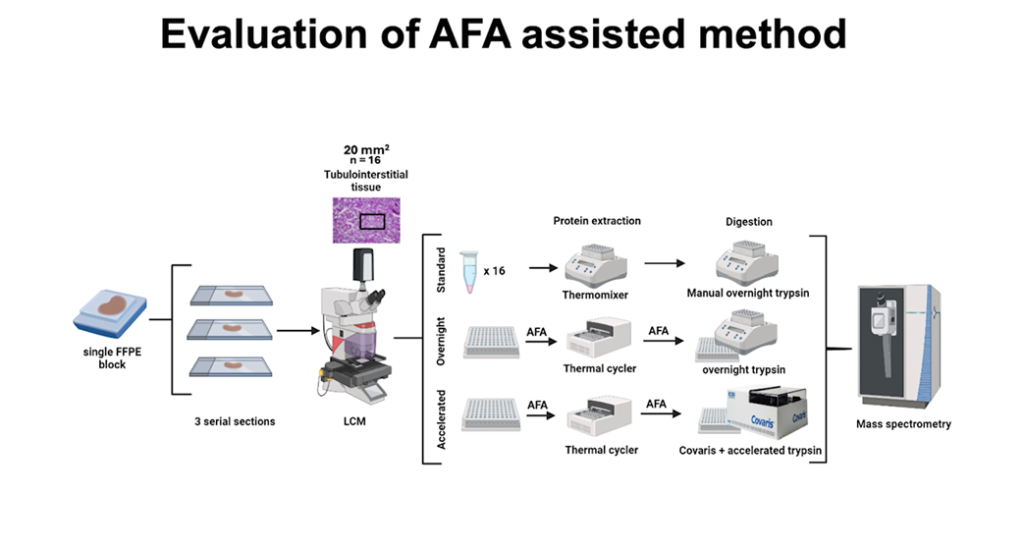 Affirma Testing Example AFA Assisted Workflows for High Throughput Mass Spectrometry-Based ...